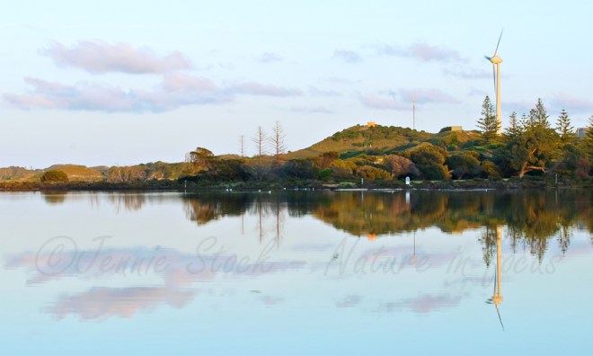 Herschel Lake at sunrise