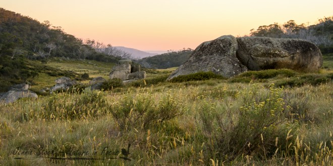 Rennix Trail sunrise in Kosciuszko National Park